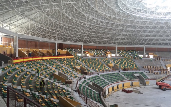 Actual aspecto del interior del Coliseum. 
